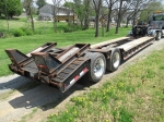 Unit #DM106 2007 TOWMASTER Model T-70DTG, 35 Ton Tandem Axle Lowboy Trailer