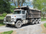 Unit #DM12 1996 MACK Model RD688S Tri-Axle Dump Truck