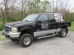 Unit #DM2 2004 FORD Model F-350 Lariat Super Duty, 4x4 Extended Cab Pickup Truck