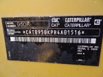 2013 CATERPILLAR Model 950K Rubber Tired Loader, s/n R4A01516
