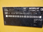 2013 CATERPILLAR Model 950K Rubber Tired Loader, s/n R4A01517