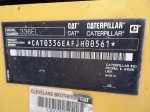 2013 CATERPILLAR Model 336EL Hydraulic Excavator, s/n FJH00561