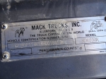 1998 MACK Model RD600GK Tri-Axle Dump Truck, VIN# 1M3P114K1WM001695