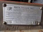 1978 MACK Model RD612SX Tri-Axle Dump Truck, VIN# RD612SX1509