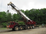 1984 GROVE Model TM870E, 80 Ton All Terrain Crane, s/n 8528