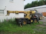 1981 BRODERSON Model IC-80-1A, 8.5 Ton Carry Deck Crane, s/n 652B