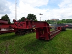 1986 ROGERS Model CT4IBH75D28-193-22DR, 75 Ton Quad Axle Double Detachable Beam Trailer, VIN# 20450