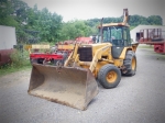 1988 JOHN DEERE Model 710B Tractor Loader Extend-A-Hoe, s/n 748769