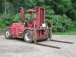 CATERPILLAR/TOWMOTOR Model B20, 20,000# Pneumatic Tired Forklift, s/n 8CR111