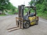 YALE 6,000# Cushion Tired Forklift