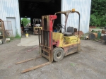 HYSTER Model H30E, 2,200# Pneumatic Tired Forklift, s/n BID5852L