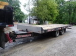 2007 INTERSTATE Model 40TDL, 20 Ton Tandem Axle Tilt Deck Tag-A-Long Trailer