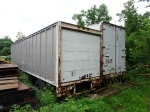 (2) Van Storage Trailers