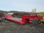 1985 WITZCO Model Challenger RG50, 50 Ton Tri-Axle Lowboy Trailer