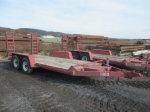 2000 BRI-MAR Model EH16-10 Tandem Axle Tag-A-Long Trailer