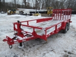 1990 INTERNATIONAL Model U-18 Tandem Axle Tag Along Trailer