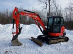 2020 KUBOTA Model KX057-4 Mini Hydraulic Excavator, s/n 32014