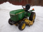 JOHN DEERE Model 755, 4x4 Utility Tractor, s/n 66562