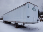 1990 GREAT DANE Model 7311TJWNL, 53 Aluminum Van Trailer