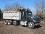 2005 MACK Model CV713 Granite Tri-Axle Dump Truck