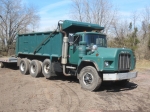 1991 MACK Model RB690S Tri-Axle Dump Truck