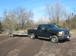 2001 FORD Model F-250XLT, 4x4 Extended Cab Pickup Truck