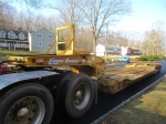 1999 EAGER BEAVER Model 50GSL/3, 50 Ton Tri-Axle Lowboy Trailer