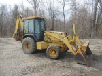 1997 JOHN DEERE Model 310SE, 4x4 Tractor Loader Extend-A-Hoe, s/n 837483