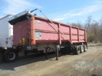 2001 DORSEY Model PT3-34-D, 34 Tri-Axle Dump Trailer