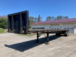 1989 GREAT DANE Model GP-245, 45 Tandem Axle Flatbed Trailer