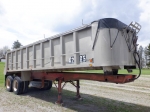1970 EAST 28 Tandem Axle Aluminum Dump Trailer,