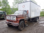 1976 GMC Single Axle Van Body Truck