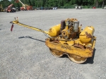 WACKER Model W75 Double Drum Walk Behind Roller, s/n 291900316