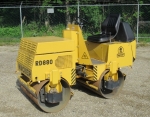 1995 WACKER Model RD880V Vibratory Roller, s/n 673602591