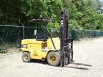 CATERPILLAR Model V60B, 6,000 lb Pneumatic Tired Forklift, s/n 52J438