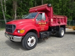 2001 FORD Model F-750XLT Super Duty Single Axle Dump Truck