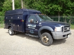 2006 FORD Model F-550XLT SD, 4x4 Utility Truck