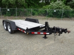 1995 TOWMASTER Tandem Axle Tilt Deck Tag-A-Long Trailer