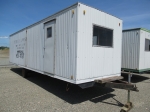 (3) 28x8 Single Axle Office/Storage Trailers