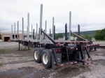 2014 MANAC Model 21242A201, 42 Tandem Axle Log Trailer