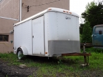 2003 AVENGER Model AV612SA2990 Single Axle Cargo Trailer, VIN# 4T6FB12143M017645