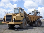 1987 CATERPILLAR Model D44B, 44 Ton, 4x4 Articulated End Dump, s/n 8SD00323