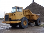 1986 CATERPILLAR Model D44B, 44 Ton, 4x4 Articulated End Dump, s/n 8SD00321