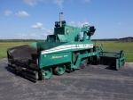 1983 BARBER GREENE Model SB140 Matmaker Rubber Tired Paver, s/n SB140X558