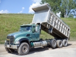 2011 MACK Model GU713 Granite Tri-Axle Dump Truck, VIN# 1M2AX07C6BM009406