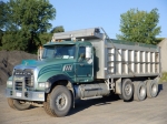 2011 MACK Model GU713 Granite Tri-Axle Dump Truck, VIN# 1M2AX07C4BM009405