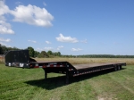 2007 TEREX/LOAD KING Model HFT70, 35 Ton Tandem Axle Equipment Trailer, VIN# 5LKL5323671026440