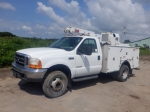 1999 FORD Model F-450XL Super Duty Service Truck, VIN# 1FDXF46F6XEF00365