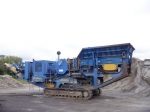 2006 FINTEC Model 1107 Crawler Jaw Crusher, s/n 061107237