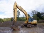 2003 KOMATSU Model PC300LC-7L Hydraulic Excavator, s/n A85676